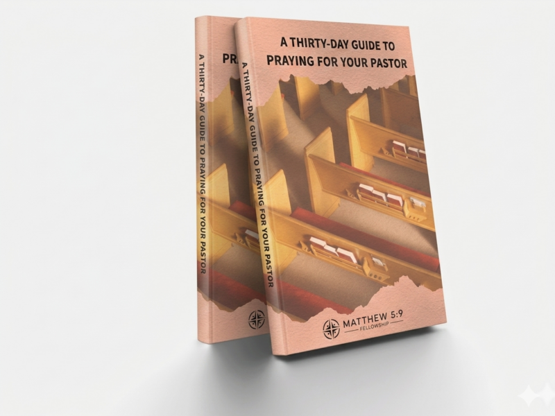 A Thirty-Day Guide to Praying for Your Pastor